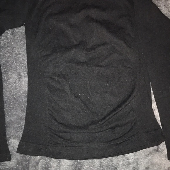 Black Long Sleeve Women's compression Top - Picture 5 of 5